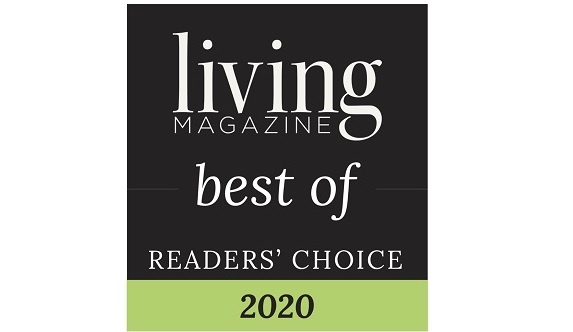 Living Magazine Best of Readers Choice 2020 award