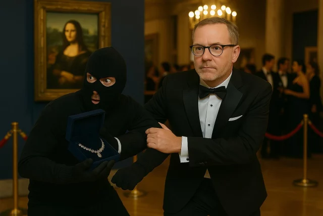 🎨 When art meets action… Dr. Hill saves the day at the Louvre (again). From sculpting jawlines to stopping jewel heists, precision is always key. 😉
#DrSeanHill #LoneStarPlasticSurgery #ArtOfAesthetics #FriscoTX #PlasticSurgeonLife #MasterOfDetails #licensetocreate✂️