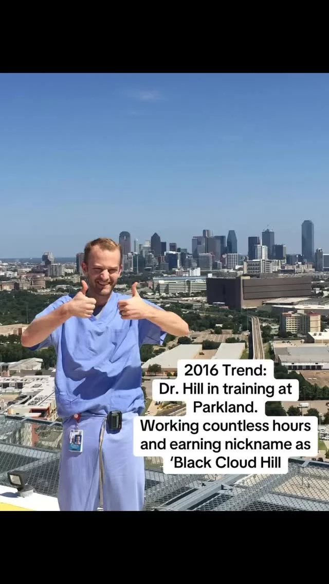 POV: It’s 2016.
Long nights. Parkland call. Learning from the best.
No filters. No shortcuts. Just grinding to become that surgeon.

Same work ethic. Same standards. Just better scrubs now. 😎
#2016Trend #ParklandHospital #PlasticSurgeryResident #TrustTheTraining #DrHill GlowUp BeforeTheBrand