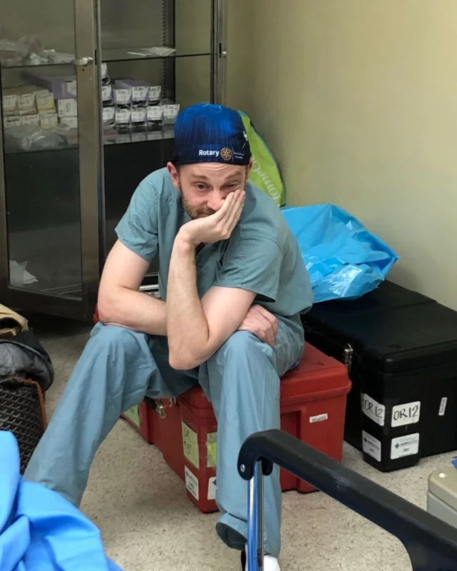 Throwback Thursday 

Not glamorous. Just real.
This photo was taken late in the OR after a full week of surgery during a medical mission trip to El Salvador. Exhaustion had fully set in — physically and mentally — but so had gratitude.

Long days, limited resources, and patients who waited years for care most people take for granted. Moments like this are humbling and grounding, and they remind me why surgery is about far more than outcomes or aesthetics. It’s about service, responsibility, and showing up when people need you most.

Experiences like this shape how I care for every patient back home — with perspective, compassion, and intention.
#ThrowbackThursday #MedicalMission #WhyWeDoIt #Grateful #Dr. Sean Hill