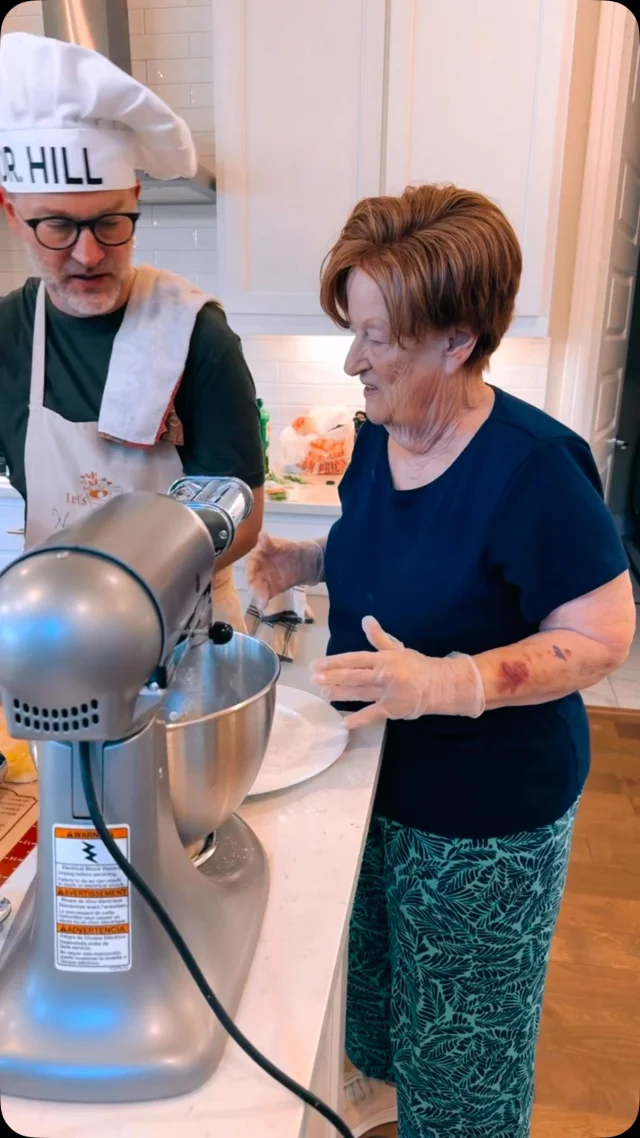 Who says you can’t teach your mom something new? 🍝❤️

Today I got to teach my mom how to make homemade pasta from scratch. Safe to say she was a pretty good student.

There’s something special about slowing down, sharing a meal, and making new memories together—one batch of pasta at a time.

Now the only question is… who did it better? 😄⬇️

#HomemadePasta #FamilyTime #ItalianCooking #LifeOutsideTheOR #MakingMemories SundaySupper PastaFromScratch